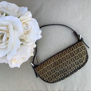 SOLD ❌ Fendi vintage mini zucchino baguette